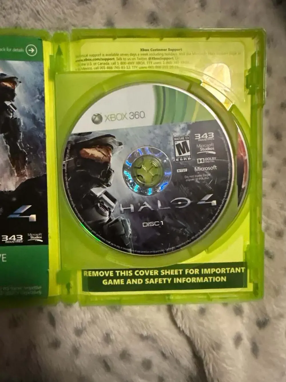 Halo 4 (Microsoft Xbox 360, 2012) 2-Disc Set
